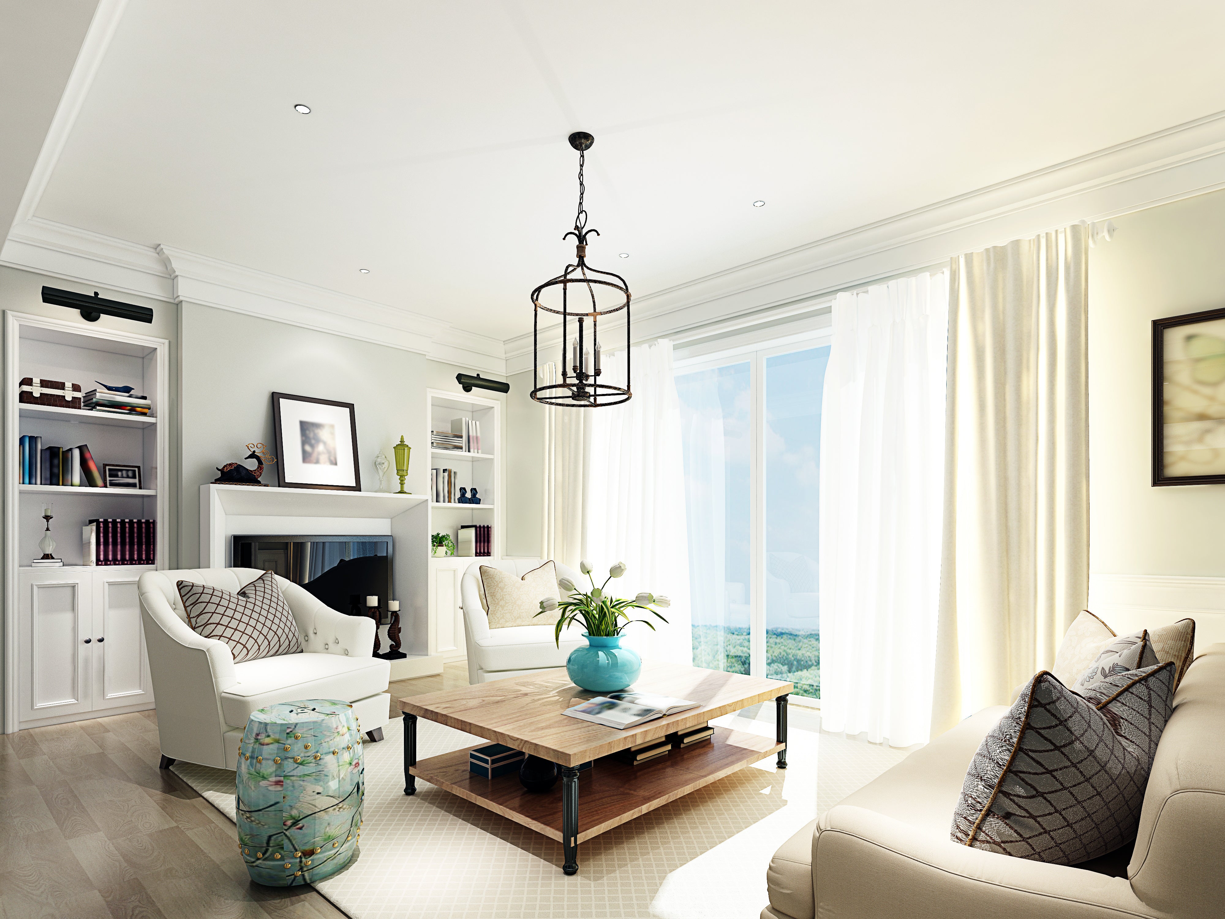 リビングのカーテン一覧 - オーダーカーテンのStyle Olive（スタイル